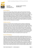 Socioeconomic Dimensions of Resilience to Seaport and Highway Transportation Network Disruption Research Brief
