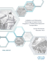 Institutions and Information Technology To Support Multimodal Integration in Employment Transportation