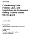 Coordinating State Policies Laws and Regulations for Automated Driving Systems Across New England