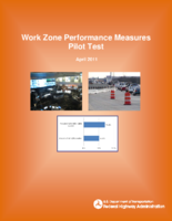 Work zone performance measures pilot test