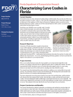 Characterizing Curve Crashes in Florida Summary