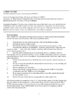 Center for Transportation Equity Decisions and Dollar CTEDD Data Management Plan