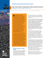 The Exploratory Advanced Research Program Fact Sheet Safer More Reliable Transportation With Behavioral Economics Cellphone Use and Managed Lane Choice