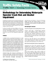 Methodology for Determining Motorcycle Operator Crash Risk and Alcohol Impairment Traffic Tech