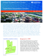 Congestion Management Process A Case Study Capital District Transportation Committee