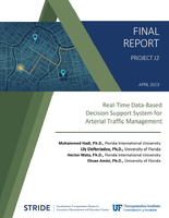 RealTime DataBased Decision Support System for Arterial Traffic Management