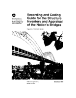 Recording and Coding Guide for the Structure Inventory and Appraisal of the Nations Bridges
