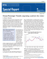 Ocean Passenger Vessels Migrating South for the Winter
