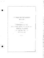 Interstate Commerce Commision Report of the Accident  Investigation Occuring on the MISSOURI PACIFIC RAILROAD SAGEEYAH OK