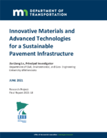 Innovative Materials and Advanced Technologies for a Sustainable Pavement Infrastructure