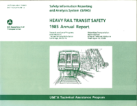 Heavy Rail Transit Safety 1985 Annual Report