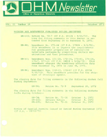 Office of Hazardous Materials Newsletter October 1972