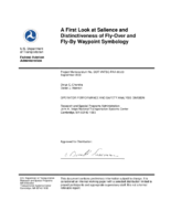 A first look at salience and distinctiveness of flyover and flyby waypoint symbology