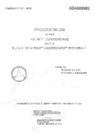 Proceedings of the Fourth Conference on the Climatic Impact Assessment Program