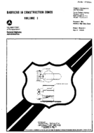 Barriers in Construction Zones Volume 1 Summary Report
