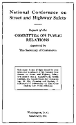 Report of the Committee on Public Relations