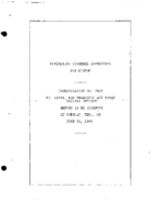 Interstate Commerce Commision Report of the Accident  Investigation Occuring on the ST LOUIS SAN FRANCISCO AND TEXAS RAILWAY SHERMAN TX