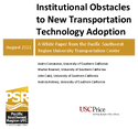 Institutional Obstacles to New Transportation Technology Adoption
