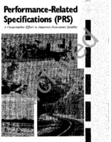 PerformanceRelated Specifications PRSA Cooperative Effort to Improve Pavement Quality