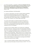 Speeches by Barry L Valentine Assistant Administrator for Policy Planning and International Aviation