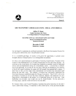 Air Transport Liberalization Ideal and Ordeal