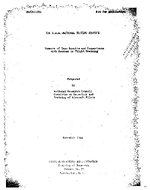 The CAA National Testing Service Summary of Test Results and Comparisons with Success in Flight Training
