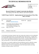 Research Product P1 Updated Construction Specifications Developing UltraThin Slurry Mixtures and Field Evaluation
