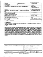 TransLink Information Database Requirements