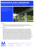 Optimal Selection of Upgrade and Maintenance Interventions To Minimize LifeCycle Cost Research Brief