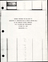 Remarks Prepared for Delivery by Secretary of Transportation Elizabeth Hanford Dole to the Combined Federal Campaign Vice Chairmen and Coordinators