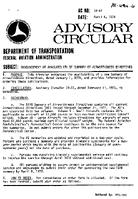 AC 396F Announcement of Availability of Summary of Airworthiness Directives