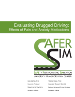 Evaluating Drugged Driving Effects of Pain and Anxiety Medications