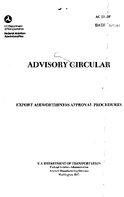 AC 212F Export Airworthiness Approval Procedures