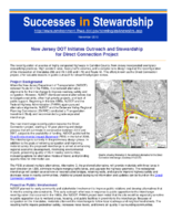 Successes in Stewardship  New Jersey DOT Initiates Outreach and Stewardship for Direct Connection Project