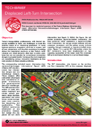 Displaced LeftTurn Intersection  techbrief