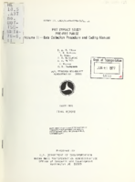 PRT Impact Study PrePRT Phase Volume II Data Collection Procedure and Coding Manual