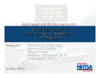 Automated Enforcement A Compendium of Worldwide Evaluations of Results