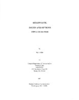 Roadwaste  issues and options