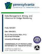 Data Management Mining and Inference for Bridge Monitoring