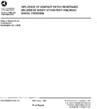 Influence of Contact Patch Resistance on Loss of Shunt at HighwayRailroad Grade Crossing