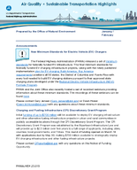 Air Quality  Sustainable Transportation Highlights JanuaryFebruary 2023