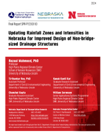Updating Rainfall Zones and Intensities in Nebraska for Improved Design of Nonbridgesized Drainage Structures