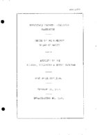Interstate Commerce Commision Report of the Accident  Investigation Occuring on the CHICAGO BURLINGTON AND QUINCY RAILROAD WEST BURLINGTON IA