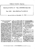Part 405 Amendment 4051 Processing Of Rules