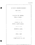 Interstate Commerce Commision Report of the Accident  Investigation Occuring on the BOSTON AND MAINE RAILROAD SOMERVILLE MA