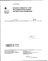 Economic Analysis of Local Area Augmentation System and Alternative Architectures