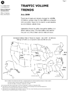 Traffic Volume Trends July 2009