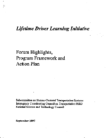 Lifetime Driver Learning Initiative
