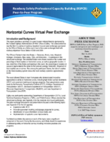 Horizontal Curves Virtual Peer Exchange 201305