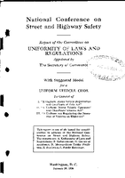 Report of the Committee on Uniformity of Laws an Regulations
